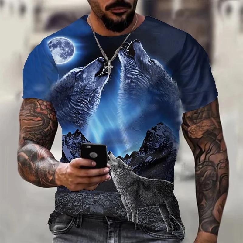 3D Print Wolf Men T Shirt Vintage TOP Men Short Sleeve Tops Summer Women T-Shirt Oversized Men Clothing Tshirt Top XS
3D Print Wolf Men T Shirt Vintage TOP Men Short Sleeve Tops Summer Women T-Shirt Oversized Men Clothing Tshirt Top XS