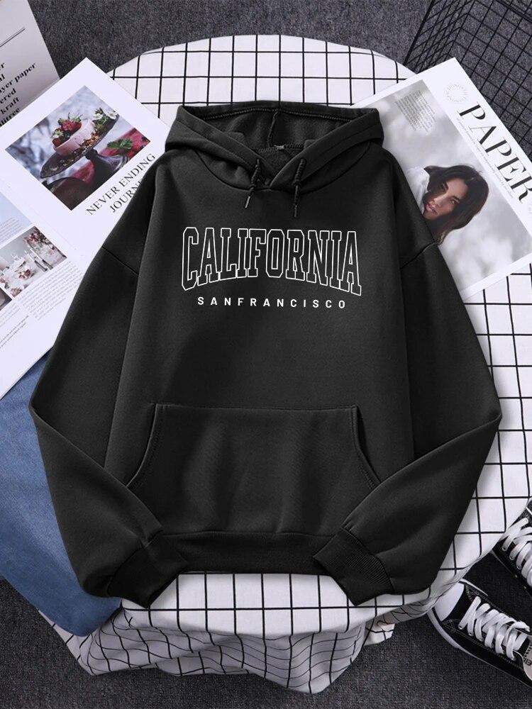 Women Long Sleeve Hoodie California Sanfrancisco Hollow-carved Female Clothing Street Hip Hop Long Sleeves Pocket Warm Vintage Sweatshirt
Women Long Sleeve Hoodie California Sanfrancisco Hollow-carved Female Clothing Street Hip Hop Long Sleeves Pocket Warm Vintage Sweatshirt