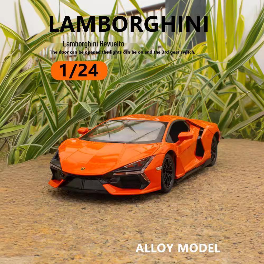 1:24 Игрушечная машинка Lamborghini Aventador Revuelto со звуком и светом, инерционный механизм, для детской коллекции.
1:24 Игрушечная машинка Lamborghini Aventador Revuelto со звуком и светом, инерционный механизм, для детской коллекции.