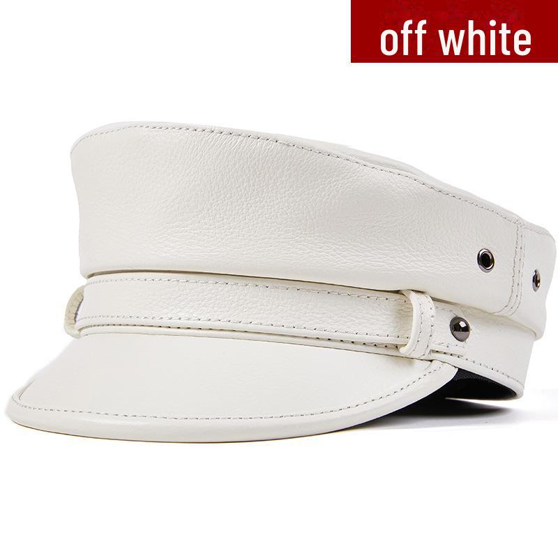 Унисекс натуральная кожа капитанская шляпа: Немецкий берет в стиле ретро-панк-мотоцикла Harley. L (55-56cm) грязно-белый
Унисекс натуральная кожа капитанская шляпа: Немецкий берет в стиле ретро-панк-мотоцикла Harley. L (55-56cm) грязно-белый