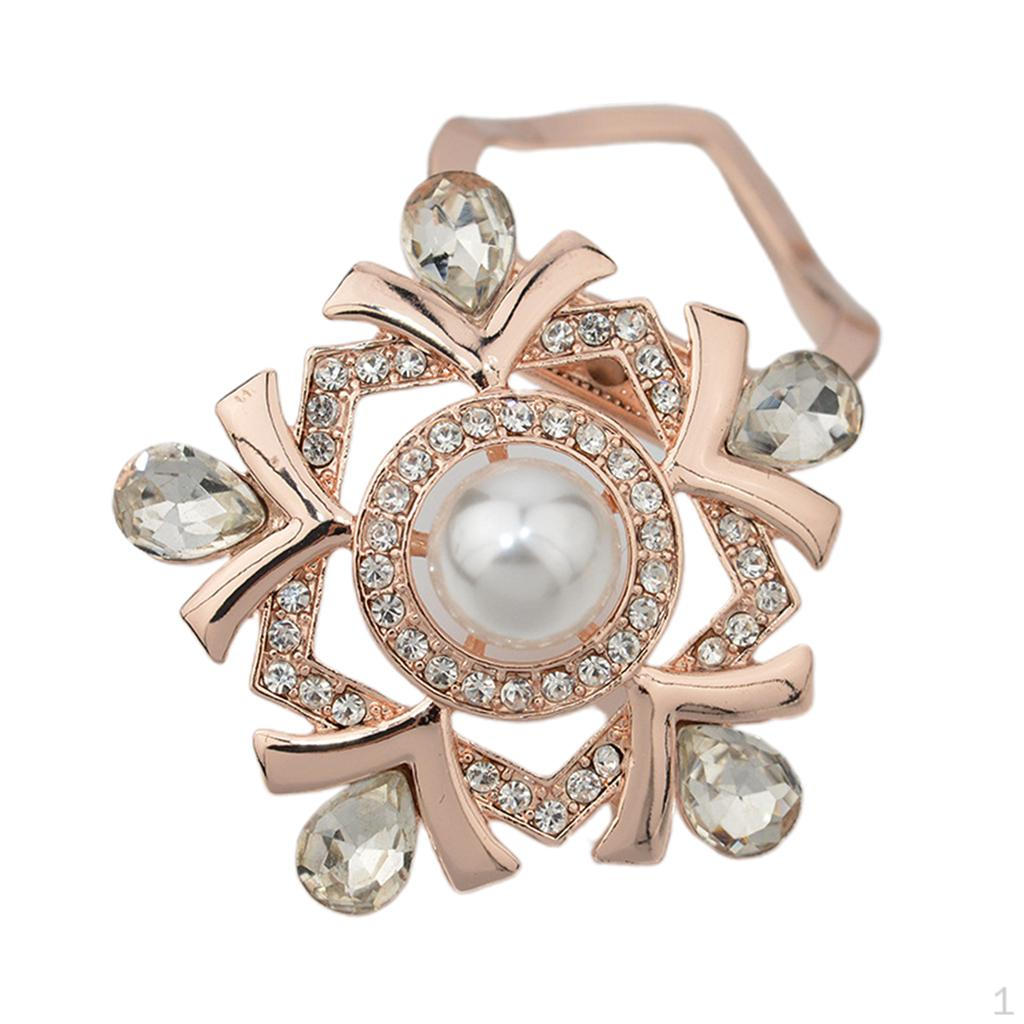 Scarf Clip Buckle Holder Flower Brooch Pin with Zircon Faux Pearl белый
Scarf Clip Buckle Holder Flower Brooch Pin with Zircon Faux Pearl белый