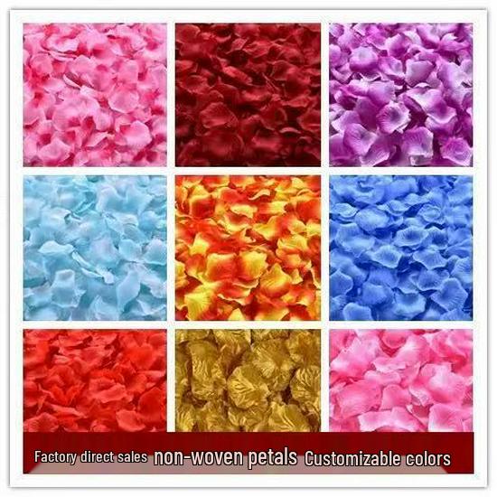 Simulation Rose Petals: Romantic Decoration for Valentine s, Qixi, Weddings, Confessions, and Proposals; Perfect for Flower Girls.
Simulation Rose Petals: Romantic Decoration for Valentine s, Qixi, Weddings, Confessions, and Proposals; Perfect for Flower Girls.