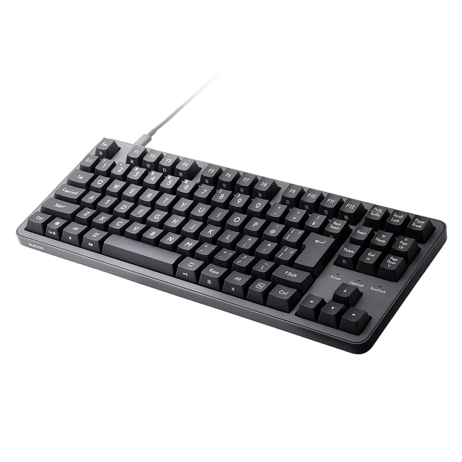 ELECOM Mechanical Keyboard Leggero Wired Tenkeyless Rollover Support 50 Million Times High Durability Switch Red Axis Gray N-Key TK-MC30UKLGY/EC
ELECOM Mechanical Keyboard Leggero Wired Tenkeyless Rollover Support 50 Million Times High Durability Switch Red Axis Gray N-Key TK-MC30UKLGY/EC