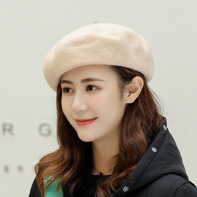 Hat Female Japanese Autumn And Winter Wool Beret Retro Versatile Solid Color Woolen Painter Hat Korean Version Literary Bud Hat One size fits all бежевый
Hat Female Japanese Autumn And Winter Wool Beret Retro Versatile Solid Color Woolen Painter Hat Korean Version Literary Bud Hat One size fits all бежевый