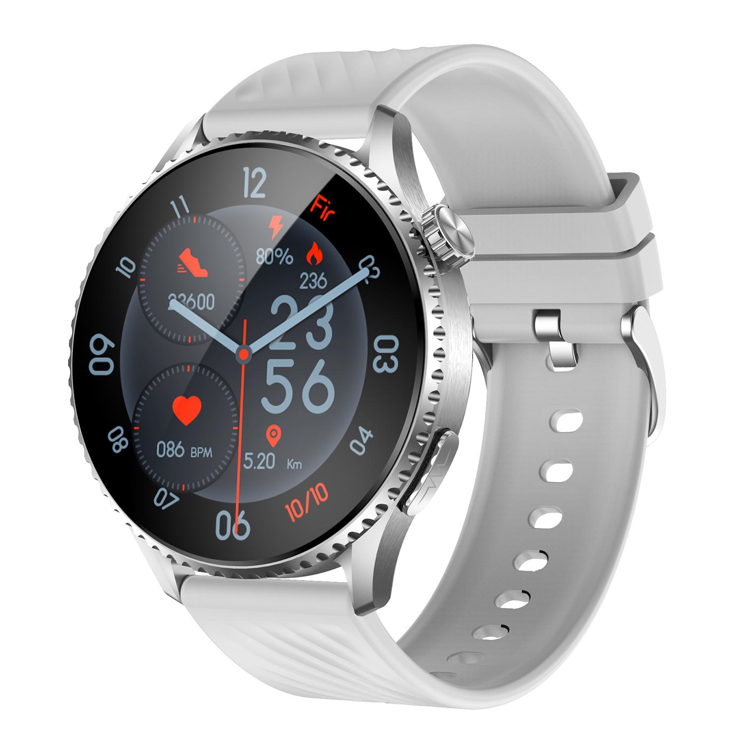 MT800 ECG Smart Watch 1.56 Inch AMOLED Curved Screen Bluetooth-Compatible Calling Heart Rate Monitor Watch Silver
MT800 ECG Smart Watch 1.56 Inch AMOLED Curved Screen Bluetooth-Compatible Calling Heart Rate Monitor Watch Silver