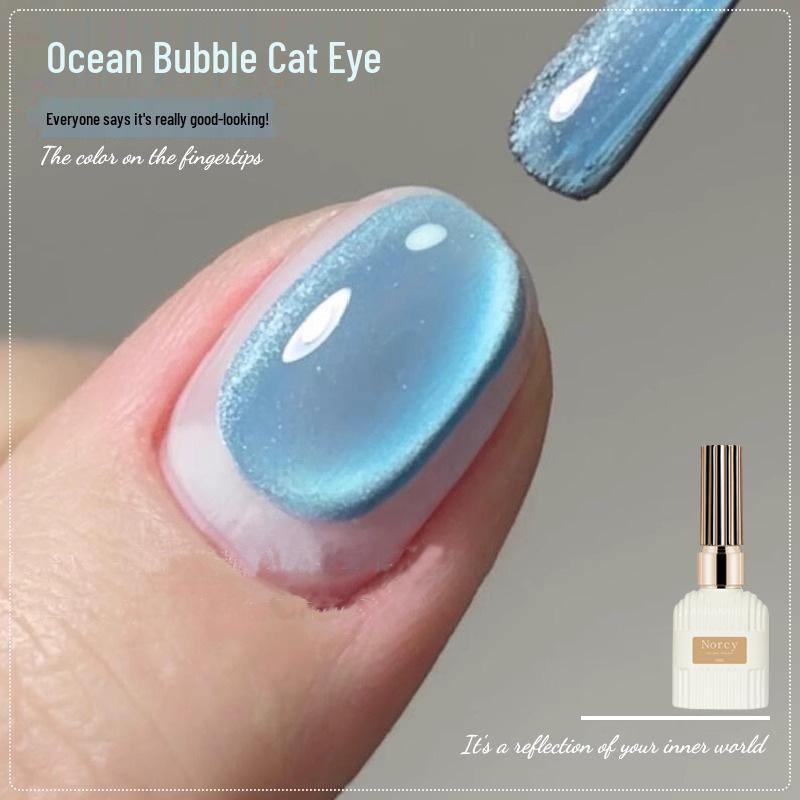 2025 New Spring/Summer Ocean Bubble Cat Eye Gel Nail Polish - Ice Transparent Glass Bead Finish for Salons
2025 New Spring/Summer Ocean Bubble Cat Eye Gel Nail Polish - Ice Transparent Glass Bead Finish for Salons