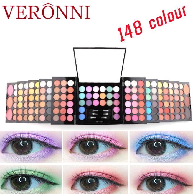 VERONNI 148-цветные тени для век, румяна, пудра для бровей, палитра для макияжа, профессиональная коробка для макияжа визажиста
VERONNI 148-цветные тени для век, румяна, пудра для бровей, палитра для макияжа, профессиональная коробка для макияжа визажиста