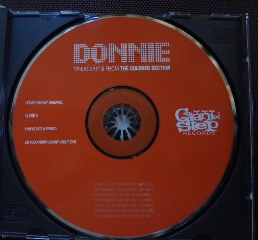 CD DONNIE - Excerpts From the Colored Section ( GSTP70192 Giant Step Reco 2001 US Dance & Electronica Used
CD DONNIE - Excerpts From the Colored Section ( GSTP70192 Giant Step Reco 2001 US Dance & Electronica Used
