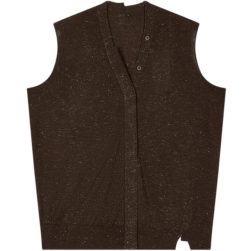 JNBY Women s V-Neck Sleeveless Wool Blend Knit Top L
JNBY Women s V-Neck Sleeveless Wool Blend Knit Top L