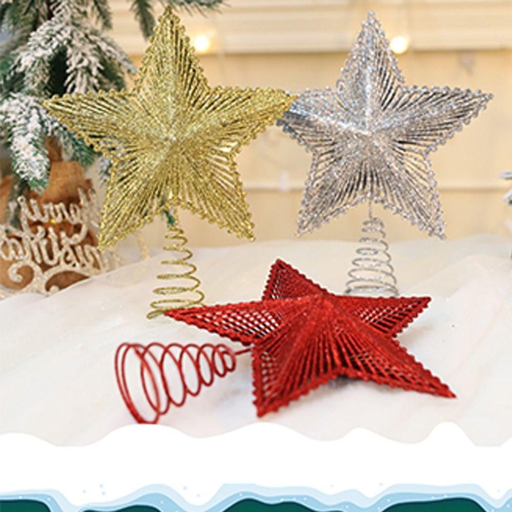 New Year 2025 Christmas Tree Topper Glitter Xmas Tree Ornament New Tree-Top Star червоний
New Year 2025 Christmas Tree Topper Glitter Xmas Tree Ornament New Tree-Top Star червоний