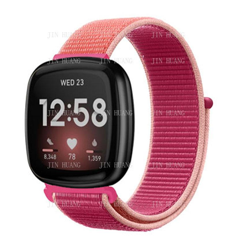 Нейлоновий ремінець для Fitbit Versa 4 3 2 Lite Смарт-годинник ремінець для заміни Браслет-петля Correa для Fitbit Sense 2 versa4 or Sense2 троянди рожеві кольору
Нейлоновий ремінець для Fitbit Versa 4 3 2 Lite Смарт-годинник ремінець для заміни Браслет-петля Correa для Fitbit Sense 2 versa4 or Sense2 троянди рожеві кольору