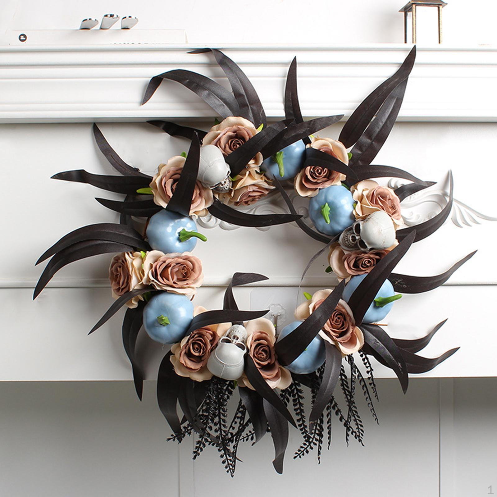 Halloween Wreath House Garland Wedding for Front Door Home Decoration Gothic Party
Halloween Wreath House Garland Wedding for Front Door Home Decoration Gothic Party