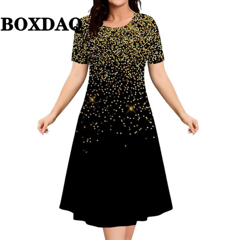 Fashion Elegant Women‘S Dresses Woman Party Dress Gradient Polka Dot O-Neck Plus Size Vacation Casual A-Line Clothes Trend 8XL
Fashion Elegant Women‘S Dresses Woman Party Dress Gradient Polka Dot O-Neck Plus Size Vacation Casual A-Line Clothes Trend 8XL