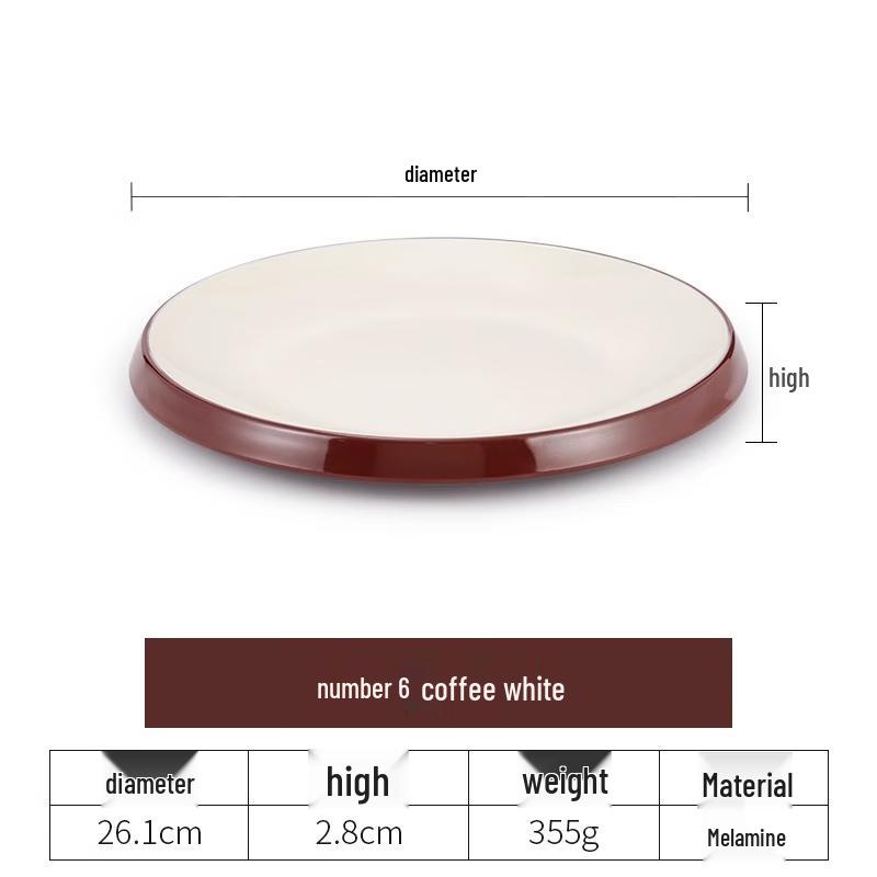 Zhebu Melamine Round Serving Plate
Zhebu Melamine Round Serving Plate