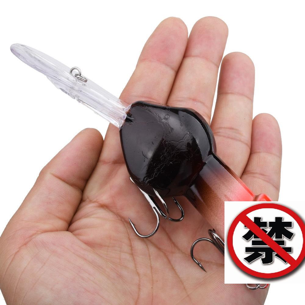 Long Lip Deep Diving Fishing Lure Designed for Long Distance Casting and Underwater Action Suitable for Various Freshwater and Saltwater Fish Species One Size
Long Lip Deep Diving Fishing Lure Designed for Long Distance Casting and Underwater Action Suitable for Various Freshwater and Saltwater Fish Species One Size