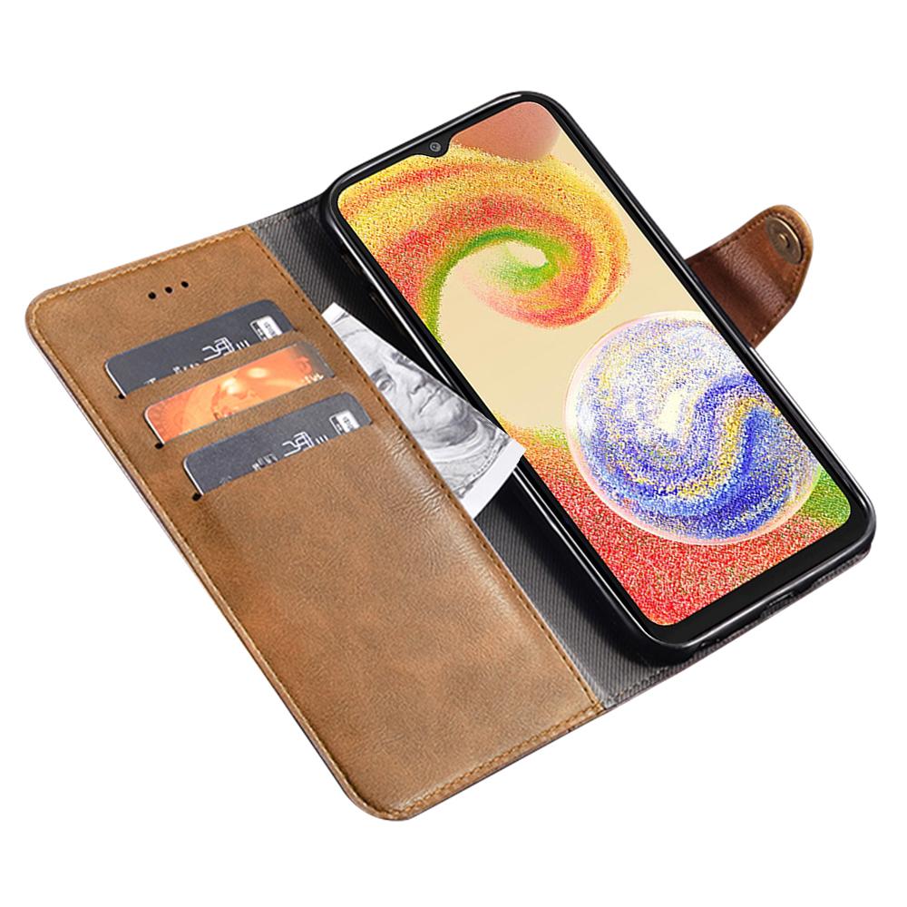 IDEWEI For Samsung Galaxy A54 5G Fine Texture TPU+PU Leather Phone Case Wallet Stand Magnetic Closure Shockproof Cell Phone Cover Brown
IDEWEI For Samsung Galaxy A54 5G Fine Texture TPU+PU Leather Phone Case Wallet Stand Magnetic Closure Shockproof Cell Phone Cover Brown