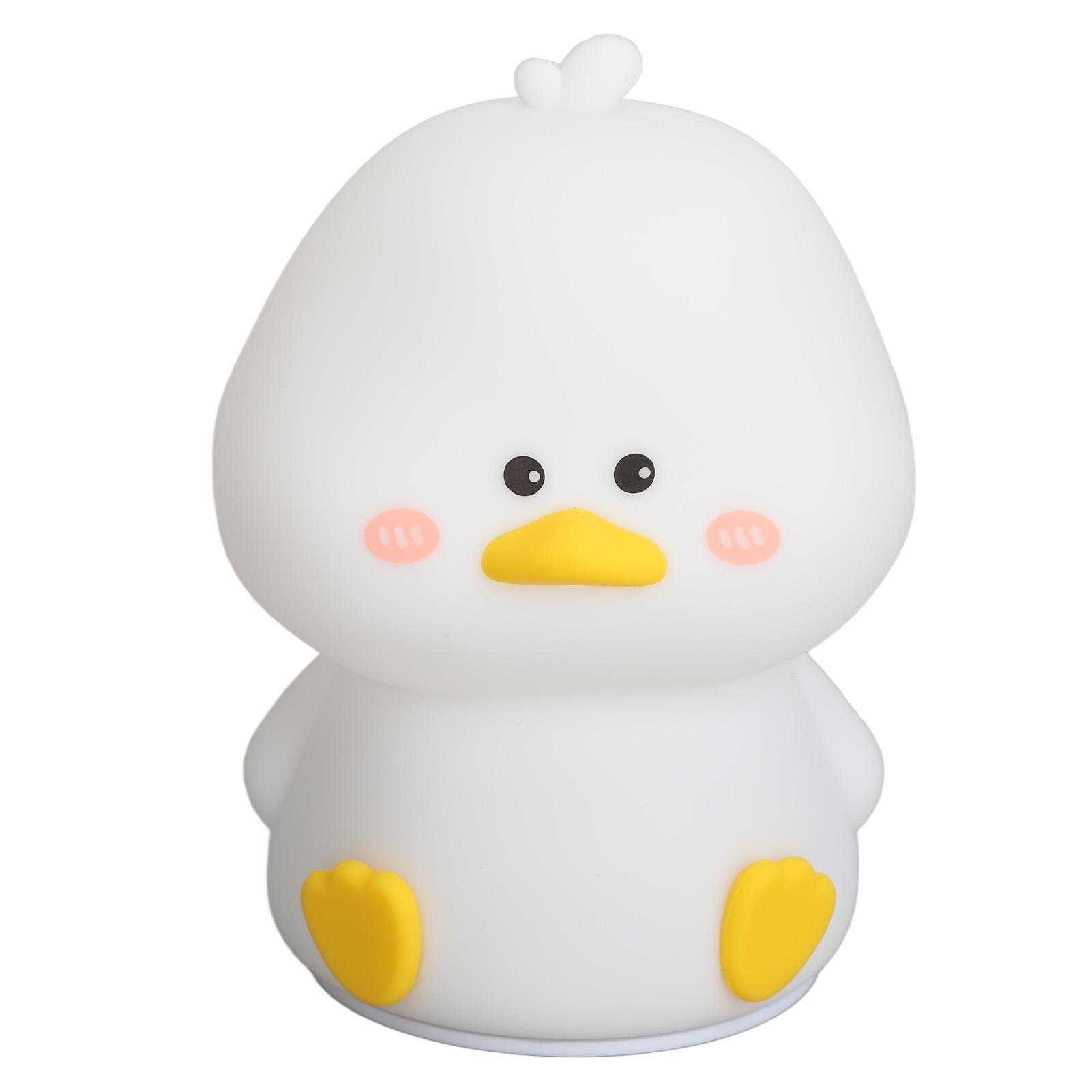 Милый ночник в виде утки, мягкий силиконовый ночник, перезаряжаемая диммируемая прикроватная лампа для спальни
Милый ночник в виде утки, мягкий силиконовый ночник, перезаряжаемая диммируемая прикроватная лампа для спальни