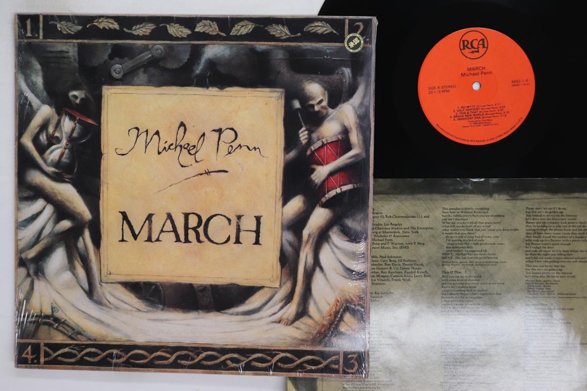 LP Record MICHAEL PENN March 96921R RCA 1989 US Rock Used
LP Record MICHAEL PENN March 96921R RCA 1989 US Rock Used