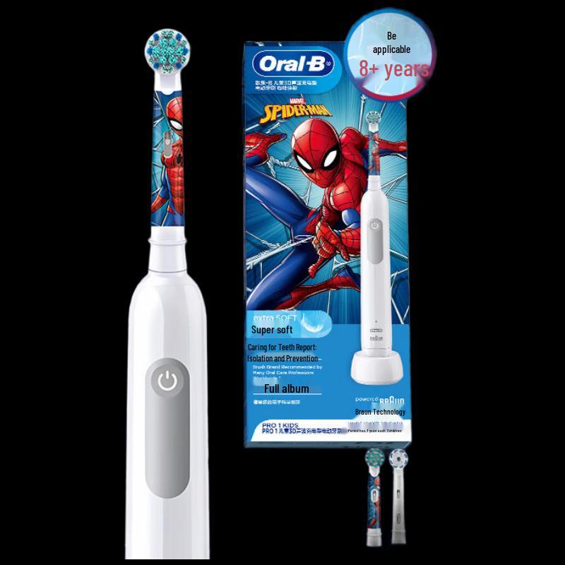 Oral-B Spider-Man Pro1 Kids Electric Toothbrush
Oral-B Spider-Man Pro1 Kids Electric Toothbrush