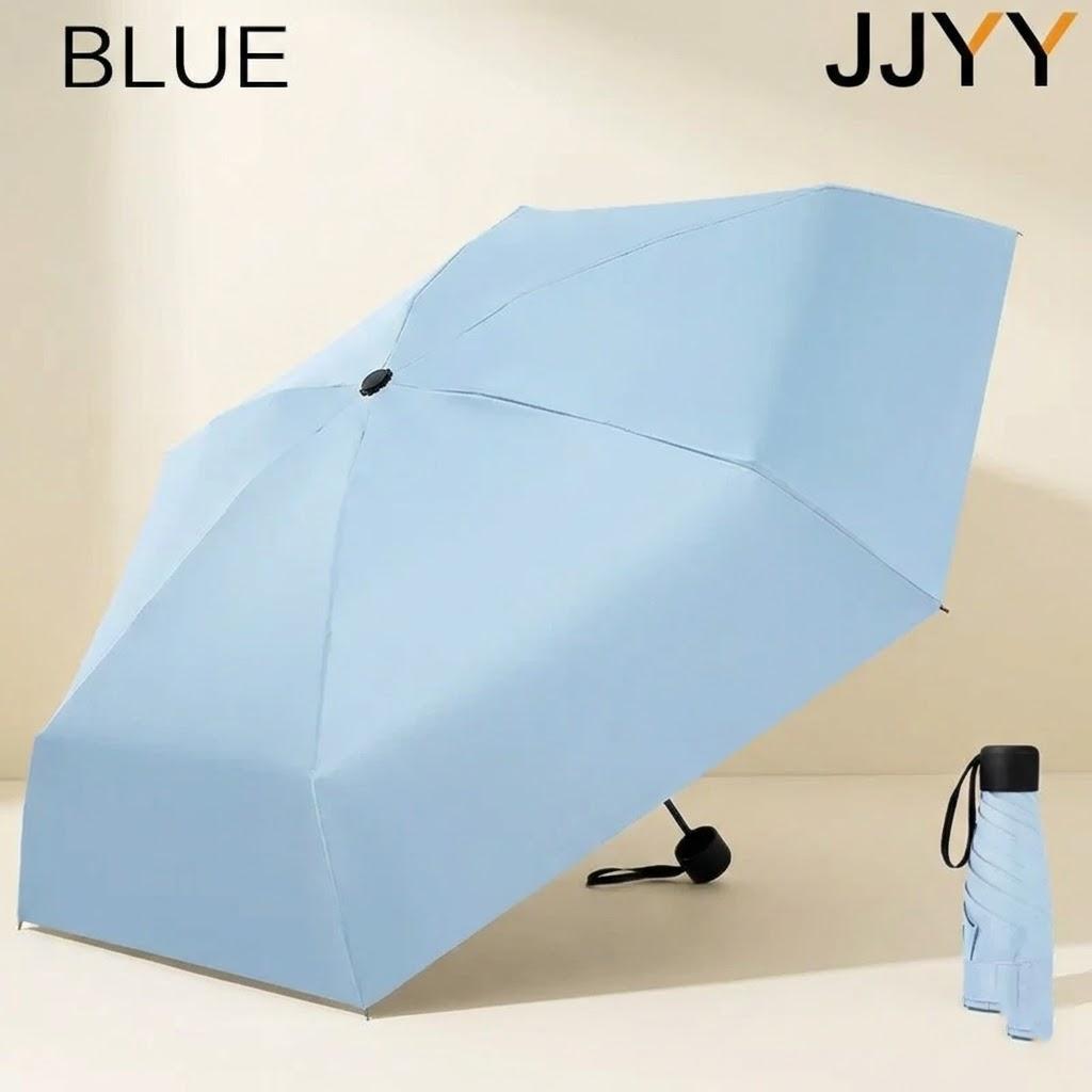 Compact Travel Umbrella Windproof Sunshade Outdoor Protection Essential Lightweight 5 Fold Umbrella Aluminum&6K синій
Compact Travel Umbrella Windproof Sunshade Outdoor Protection Essential Lightweight 5 Fold Umbrella Aluminum&6K синій