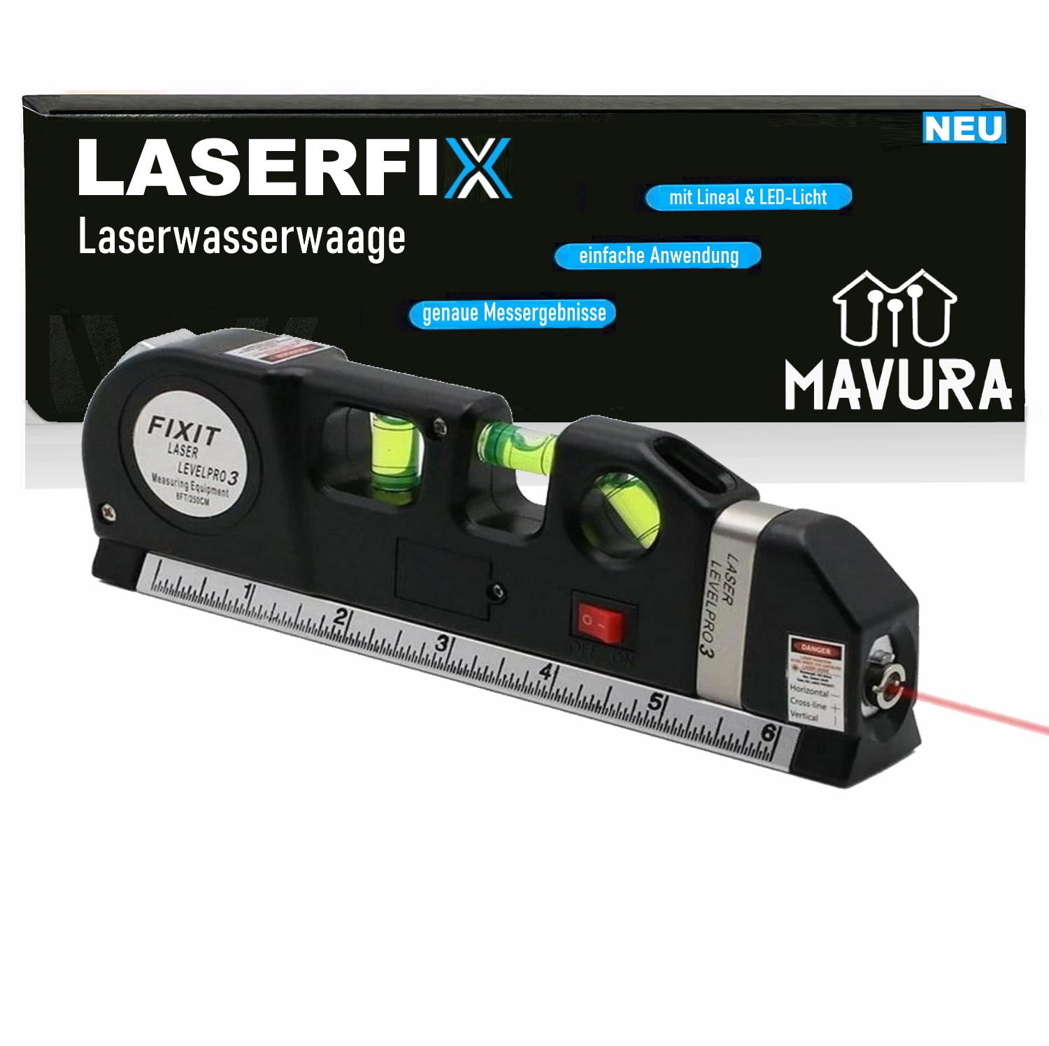 Лазерний рівень LASERFIX 4-в-1 Лазерний вимірювальний прилад з перехресними лініями та далекоміром
Лазерний рівень LASERFIX 4-в-1 Лазерний вимірювальний прилад з перехресними лініями та далекоміром