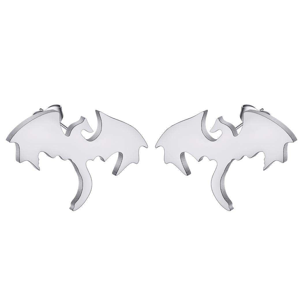 Punk Black Western Dragon Ear Stud Trend Men Stainless Steel Earrings for Women Personalize Rock Hip Hop Streetwear Jewelry Set
Punk Black Western Dragon Ear Stud Trend Men Stainless Steel Earrings for Women Personalize Rock Hip Hop Streetwear Jewelry Set
