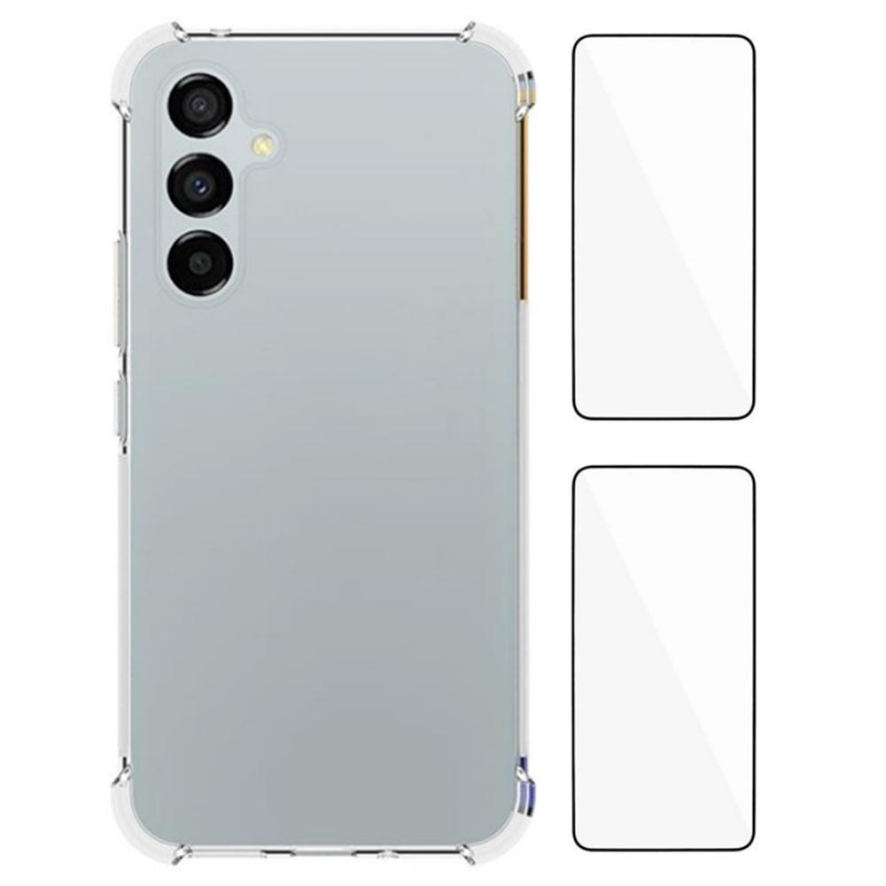 WANLONFENG WL2 Series for Samsung Galaxy A54 5G Case with 2Pcs Tempered Glass Films 2.0mm TPU Phone Cover (Big Lens Hole) Type A
WANLONFENG WL2 Series for Samsung Galaxy A54 5G Case with 2Pcs Tempered Glass Films 2.0mm TPU Phone Cover (Big Lens Hole) Type A