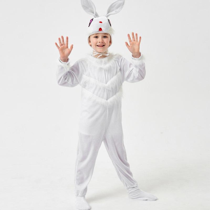 День защиты детей Маленький белый кролик Розовый кролик Животное кигуруми Кружево Длинный рукав Мультяшное нарядное платье Костюм для выступления 120CM
День защиты детей Маленький белый кролик Розовый кролик Животное кигуруми Кружево Длинный рукав Мультяшное нарядное платье Костюм для выступления 120CM