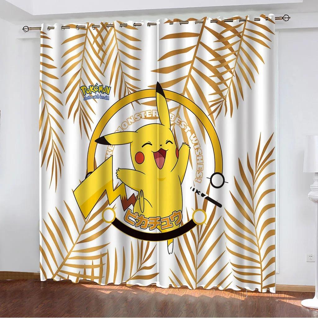 Anime Pikachu High Blackout Curtain 2 pieces 220x215Ccm living room bedroom decoration cartoon custom curtains 140x160cm
Anime Pikachu High Blackout Curtain 2 pieces 220x215Ccm living room bedroom decoration cartoon custom curtains 140x160cm