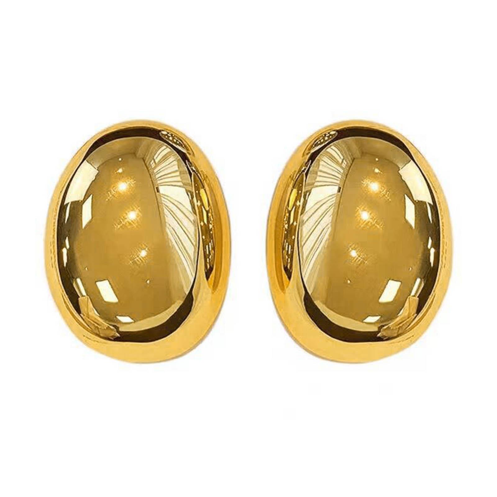 Oval Ball Ear Studs Earring Durable Elliptical Balls Ear Studs Unisex Earrings Jewelry Minimalist Handmade Ear Ornament
Oval Ball Ear Studs Earring Durable Elliptical Balls Ear Studs Unisex Earrings Jewelry Minimalist Handmade Ear Ornament