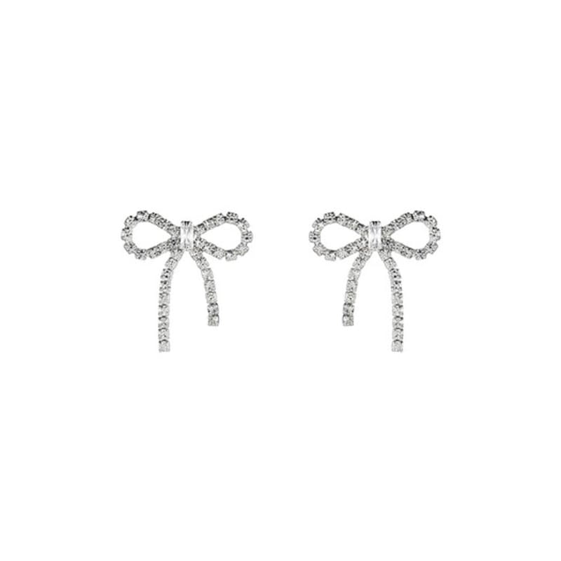 JYDDM Romantic Ribbon Earrings SILVER
JYDDM Romantic Ribbon Earrings SILVER