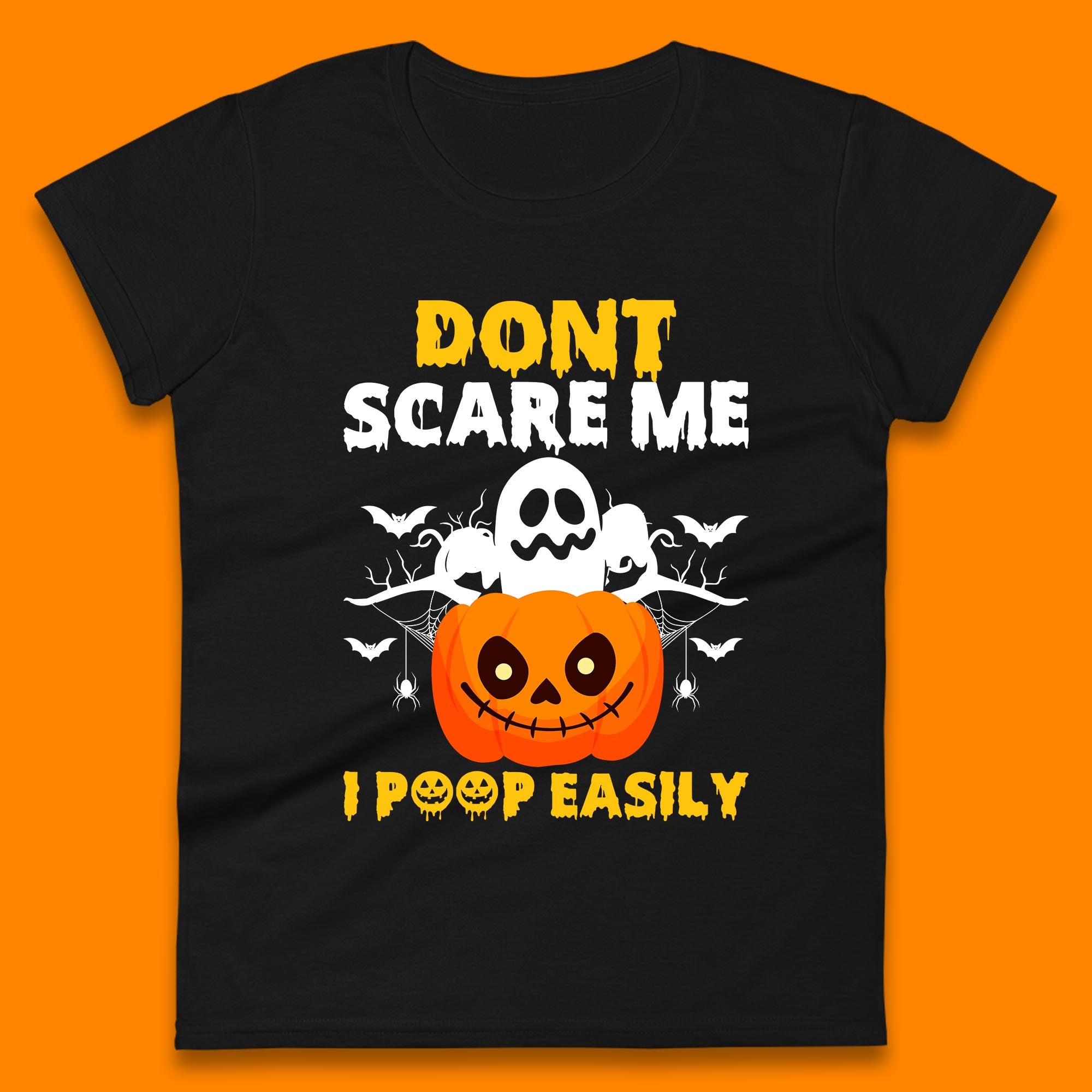 Don t Scare Me I Poop Easily Ghost Halloween Funny Meme Costume Womens Tee T Shirt Mens Tops Unisex Top L
Don t Scare Me I Poop Easily Ghost Halloween Funny Meme Costume Womens Tee T Shirt Mens Tops Unisex Top L