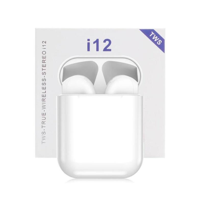 I12 Wireless Earbuds With Noise-cancelling Technology For Sports i12 White
I12 Wireless Earbuds With Noise-cancelling Technology For Sports i12 White