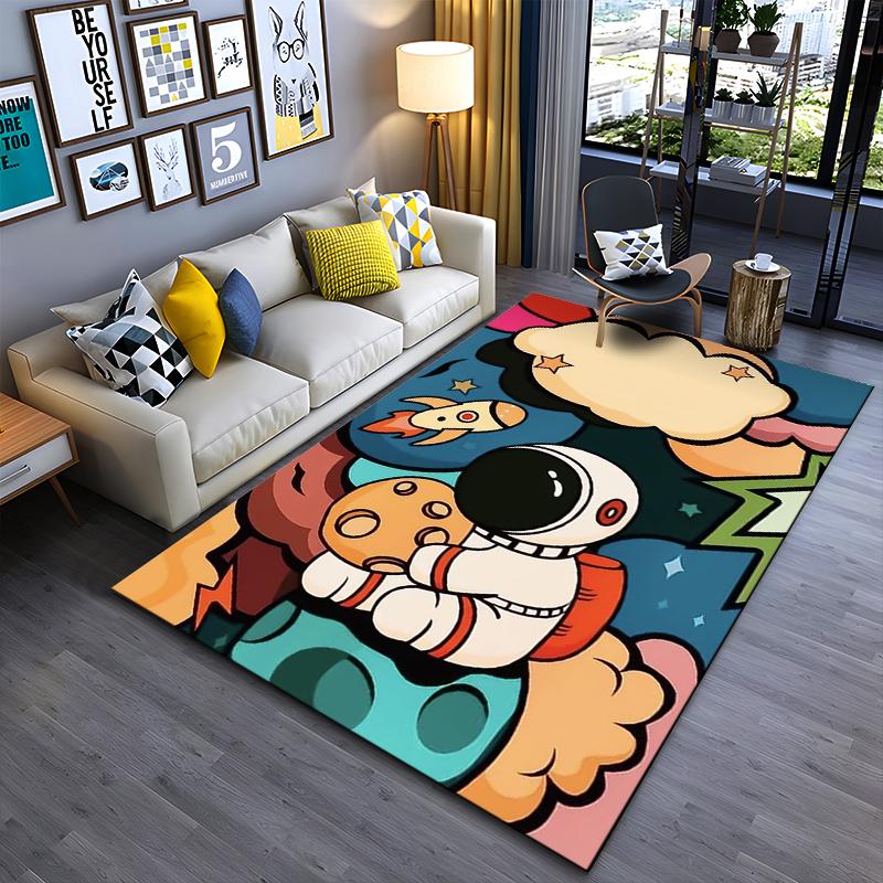 Cute Astronaut in Space with Colorful Planets and Rockets 50: Suitable for use as an anti-slip game mat for living room and bedroom sofas 40x60cm( 15x23in )
Cute Astronaut in Space with Colorful Planets and Rockets 50: Suitable for use as an anti-slip game mat for living room and bedroom sofas 40x60cm( 15x23in )