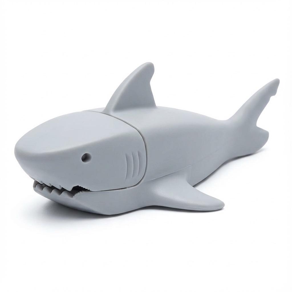Adorable Shark Stress Relief EDC Keychain Pendant with Mechanical Pop Coin
Adorable Shark Stress Relief EDC Keychain Pendant with Mechanical Pop Coin