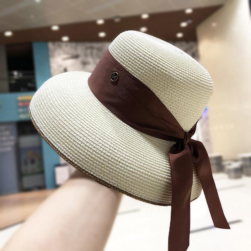 Hepburn Sun Hat Women Summer Sunscreen Straw Hat Female Retro Bow French Elegant Hat Big Eaves Sunshade Beach Hat 56-58cm
Hepburn Sun Hat Women Summer Sunscreen Straw Hat Female Retro Bow French Elegant Hat Big Eaves Sunshade Beach Hat 56-58cm