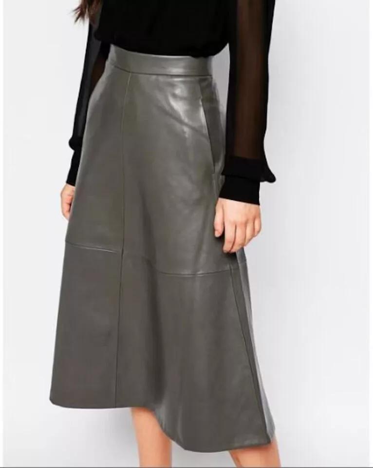 Оригинальная юбка из овчины, формальная одежда, мягкая, новая, стильная, серая кожаная юбка ручной работы M серый
Оригинальная юбка из овчины, формальная одежда, мягкая, новая, стильная, серая кожаная юбка ручной работы M серый