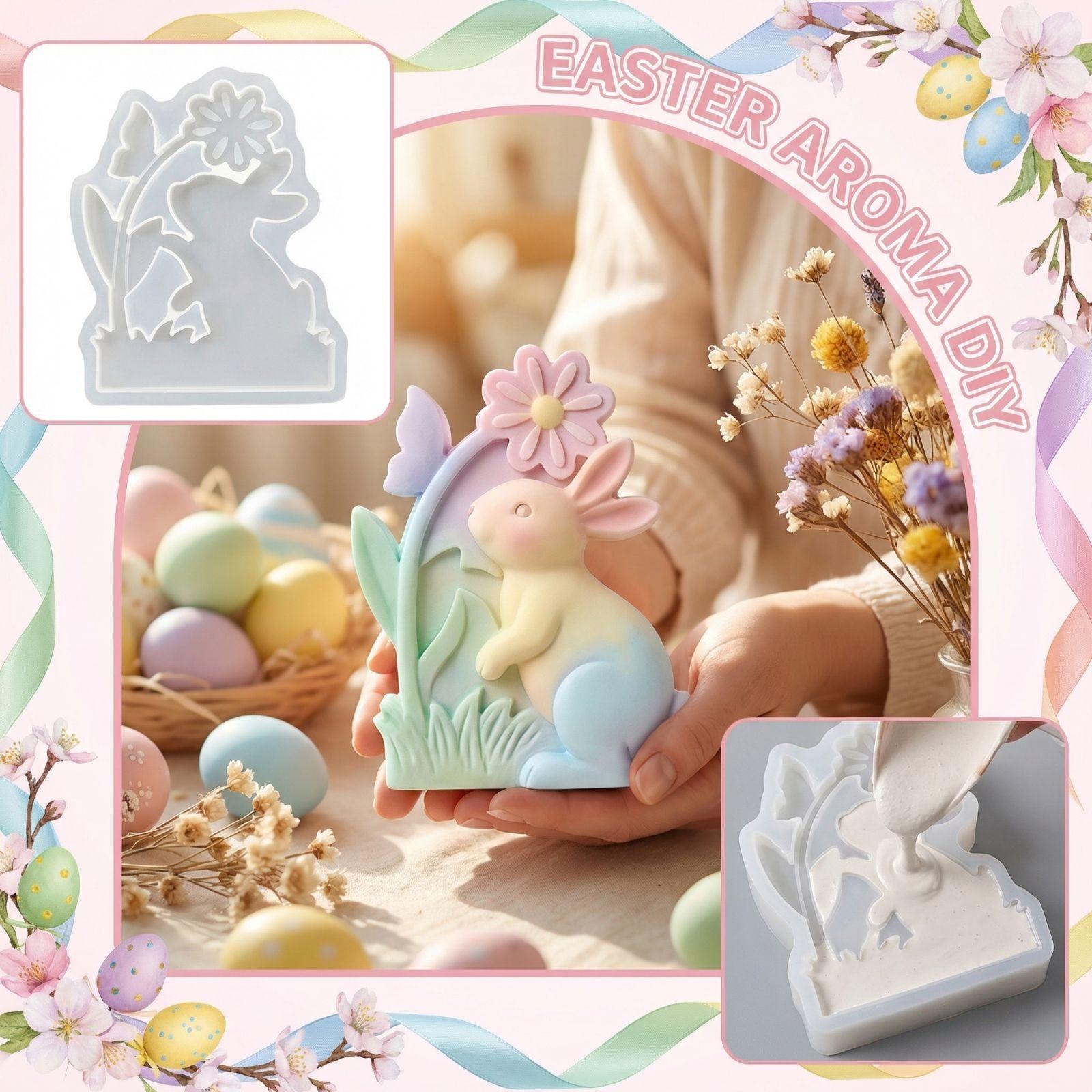 Easter Aromatherapy Gypsum DIY Silicone Mold One Size
Easter Aromatherapy Gypsum DIY Silicone Mold One Size