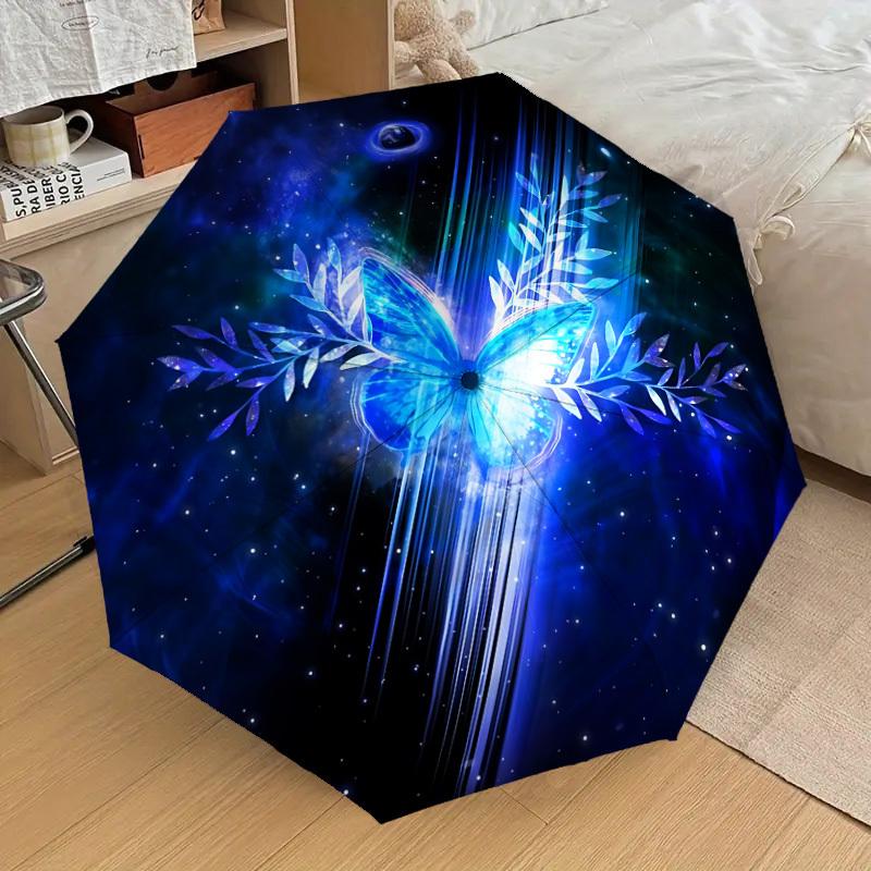 1pc Butterfly Fantasy Automatic Folding Umbrella, 8 Ribs Iron Frame, Suitable for Outdoor Travel and Daily Use yy251120177
1pc Butterfly Fantasy Automatic Folding Umbrella, 8 Ribs Iron Frame, Suitable for Outdoor Travel and Daily Use yy251120177