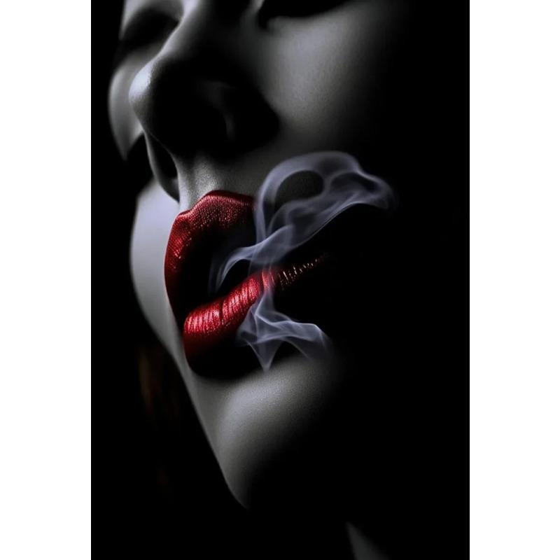 Красные губы женщина курящая женщина черный фон плакат печать настенное искусство картины холст картина комната спальня домашний декор подарок 50X75cm Unframed
Красные губы женщина курящая женщина черный фон плакат печать настенное искусство картины холст картина комната спальня домашний декор подарок 50X75cm Unframed