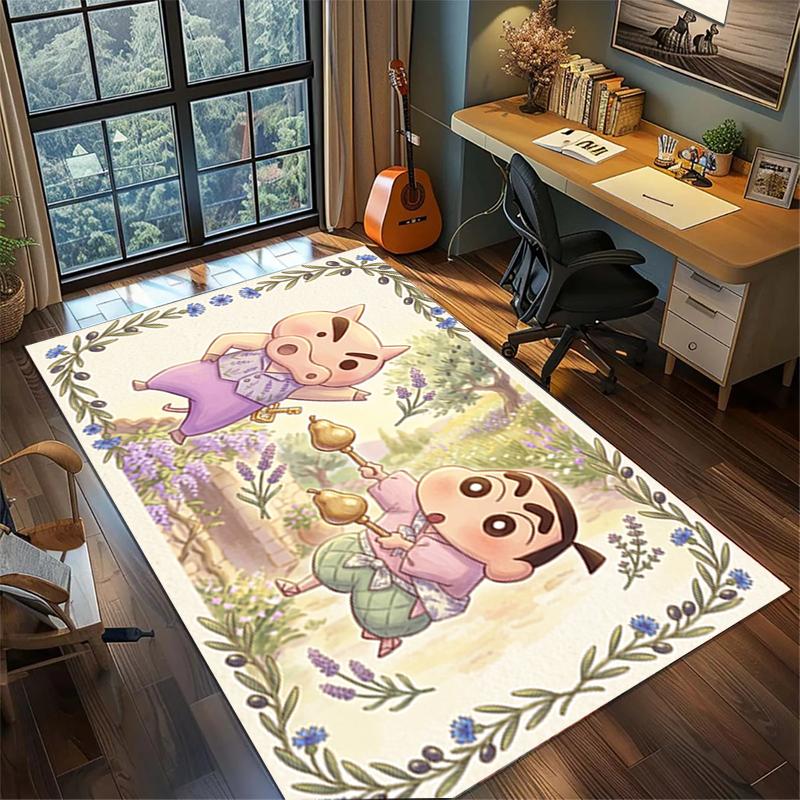 Crayon Shin-chan Large Home Rug Non Slip Washable Area Mat Gamer Bedroom Floor Decor 60x90cm
Crayon Shin-chan Large Home Rug Non Slip Washable Area Mat Gamer Bedroom Floor Decor 60x90cm