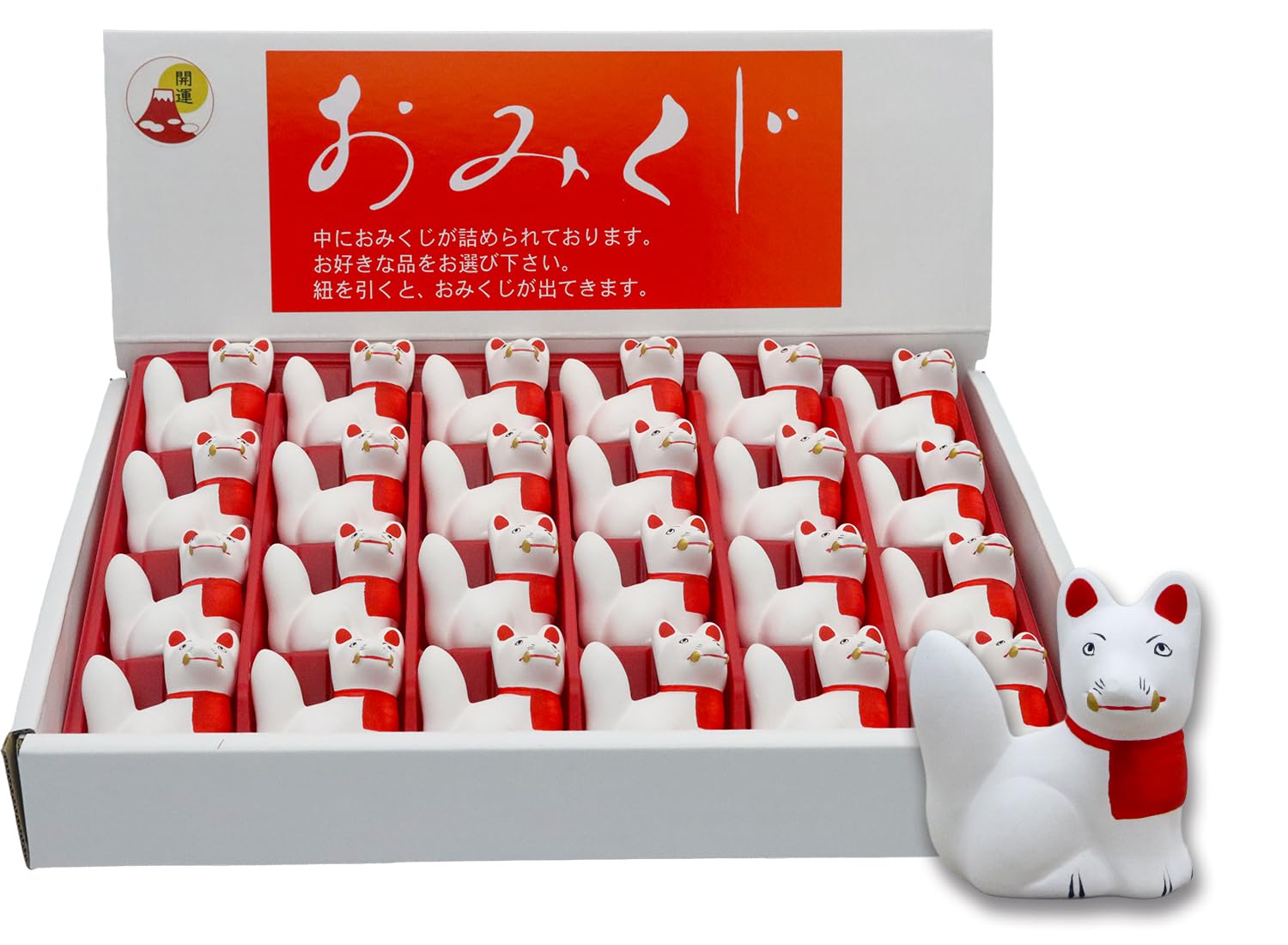 Castle Enterprises Lucky Fortune Fox Set in Display Box Lucky (Scroll) (24 pieces) (with Sticker)
Castle Enterprises Lucky Fortune Fox Set in Display Box Lucky (Scroll) (24 pieces) (with Sticker)