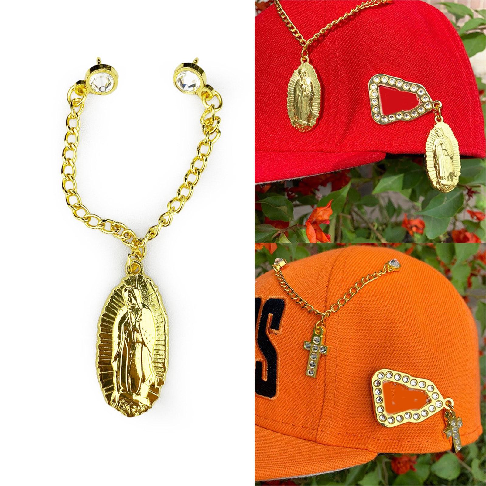 Unique Alloy Hat Brooch Accessory Beautiful Virgin Mary Pattern Lapel Pin Jewelry Dainty Hat Chain Badge Ornament 2
Unique Alloy Hat Brooch Accessory Beautiful Virgin Mary Pattern Lapel Pin Jewelry Dainty Hat Chain Badge Ornament 2