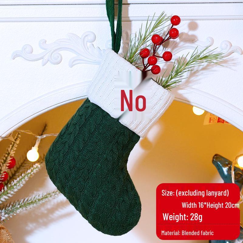 Festive Embroidered Holiday Socks with Tree Pendant - Red, Green, White 20x16CM
Festive Embroidered Holiday Socks with Tree Pendant - Red, Green, White 20x16CM