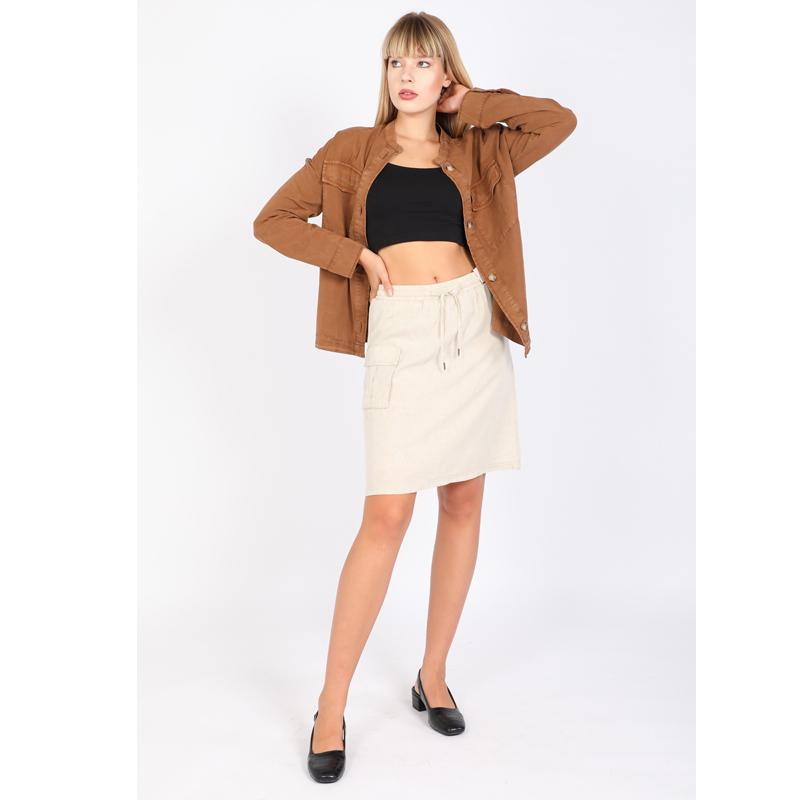 Женская юбка с боковым карманом Stone 44 выделения
Женская юбка с боковым карманом Stone 44 выделения