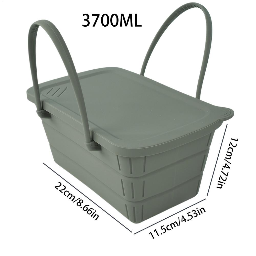 Ice Bucket Silicone Foldable Beer Bucket With Lid Large Capacity Party Supplies For Picnics Pool BBQ Gatherings Home Bar Beach
Ice Bucket Silicone Foldable Beer Bucket With Lid Large Capacity Party Supplies For Picnics Pool BBQ Gatherings Home Bar Beach