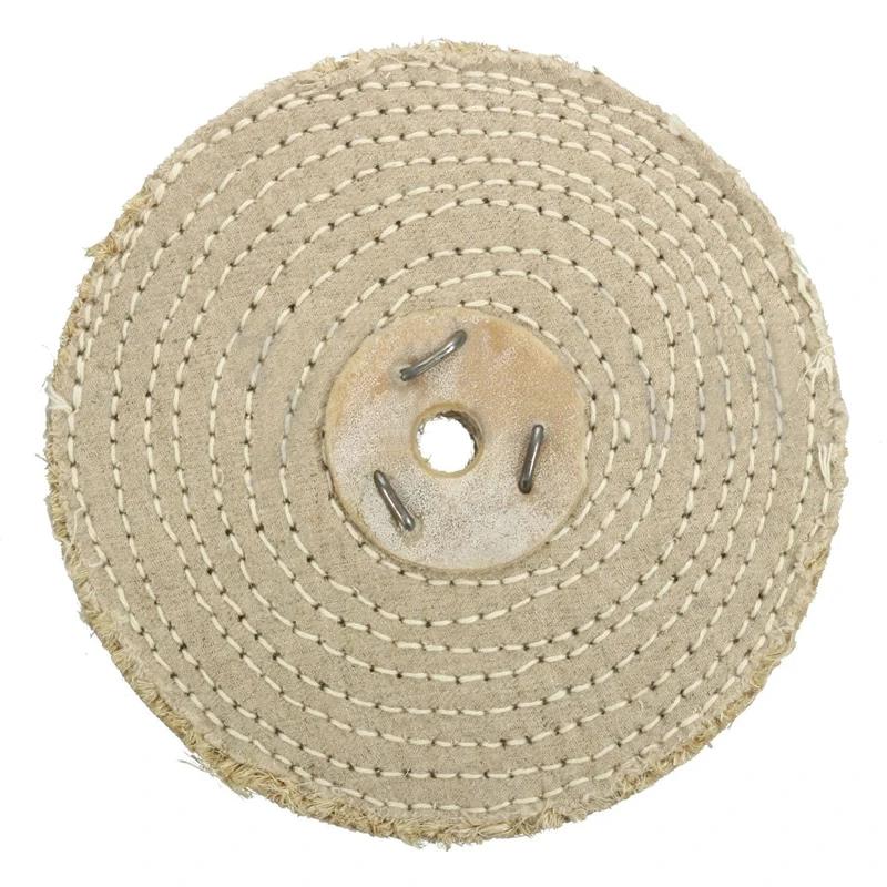 150*20mm Spiral Sewn Rigid Sisal Buffing Wheel - 12mm Hole Diameter Rigid Sisal Buffing Polishing Wheel for Bench Die Grinder
150*20mm Spiral Sewn Rigid Sisal Buffing Wheel - 12mm Hole Diameter Rigid Sisal Buffing Polishing Wheel for Bench Die Grinder