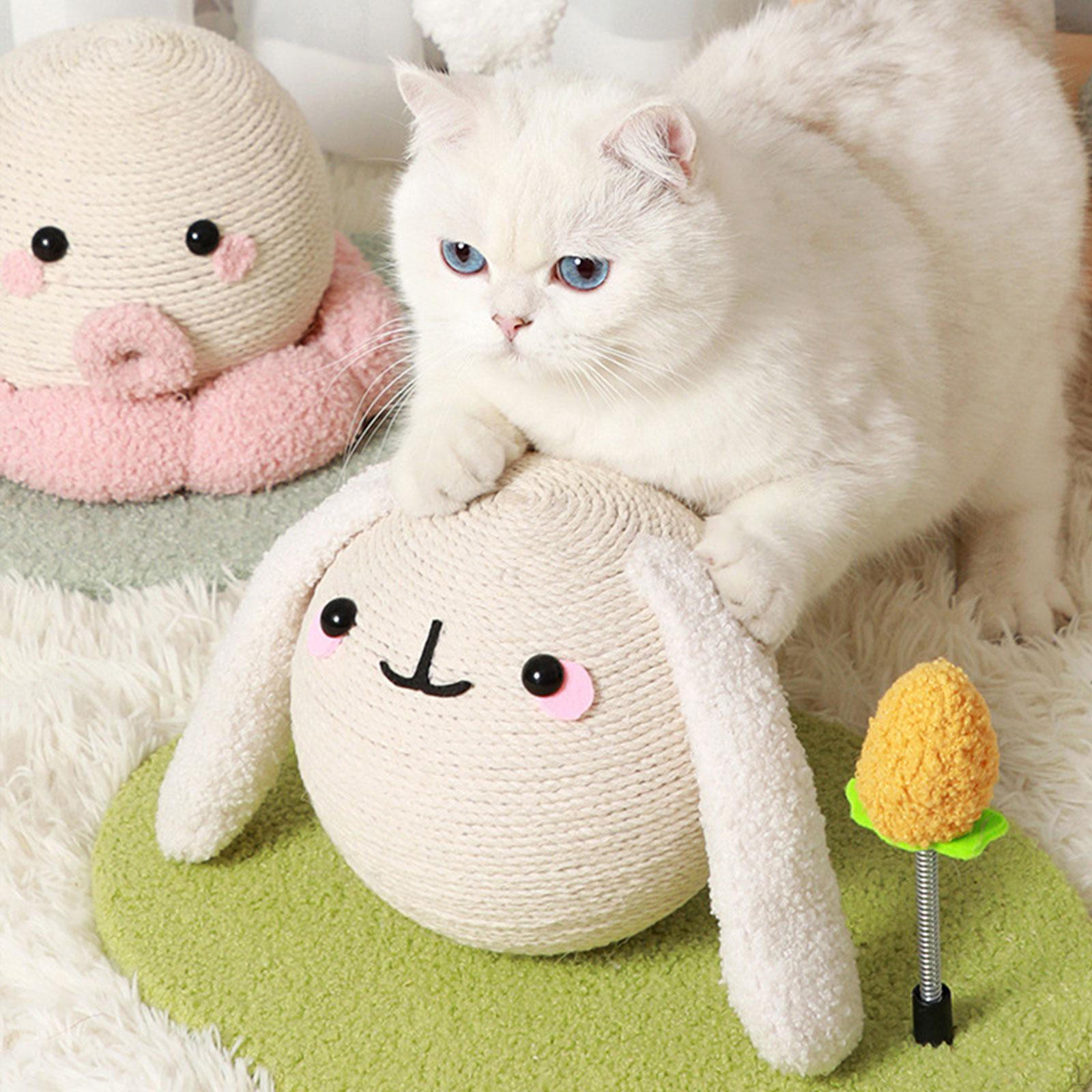 Когтеточка для кошек, мячик-когтеточка, шлифовка когтей, износостойкая, интерактивная, с пружиной S
Когтеточка для кошек, мячик-когтеточка, шлифовка когтей, износостойкая, интерактивная, с пружиной S