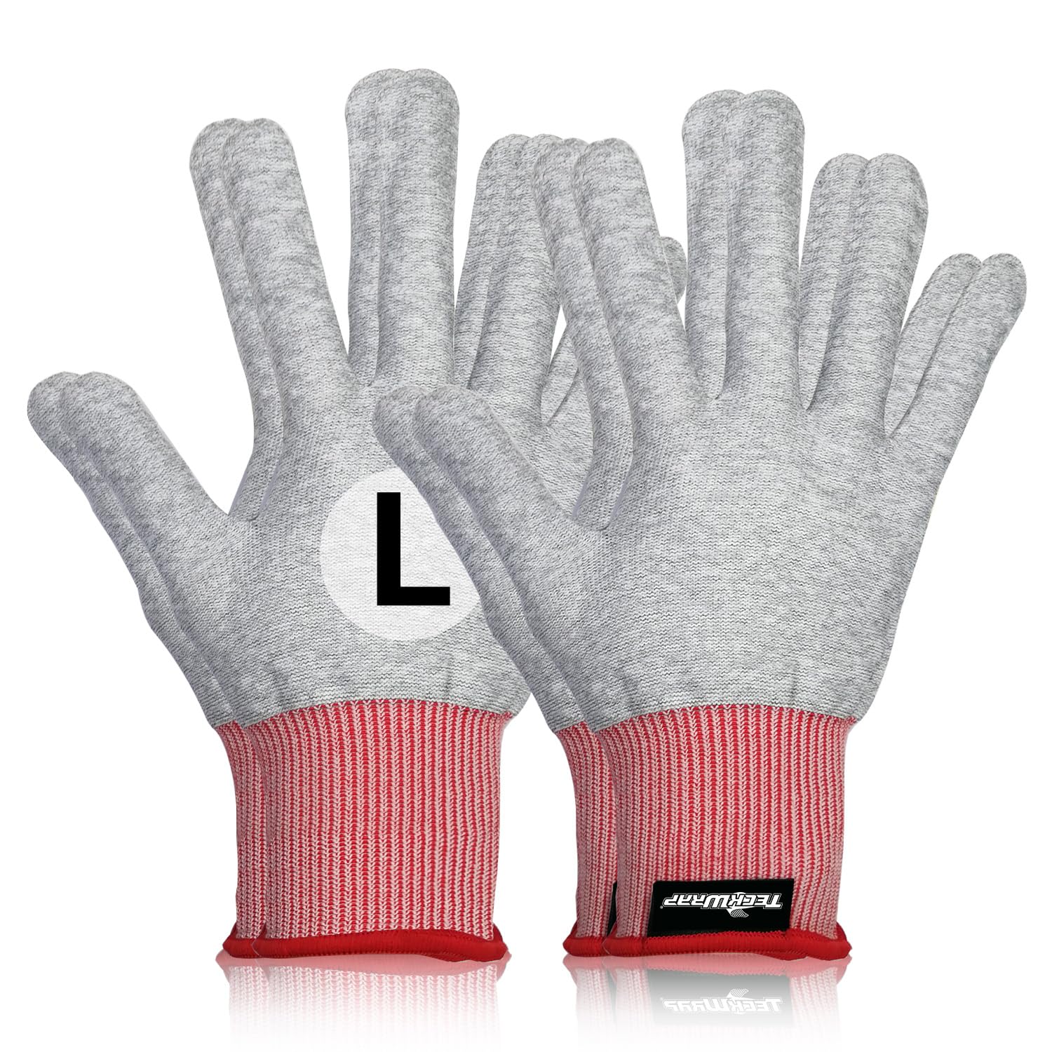 TECKWRAP Gray Professional Vinyl Wrap Application Gloves Large Size for Wrap and Decal Anti-Static (2 Pairs/Pack), Applications.
TECKWRAP Gray Professional Vinyl Wrap Application Gloves Large Size for Wrap and Decal Anti-Static (2 Pairs/Pack), Applications.
