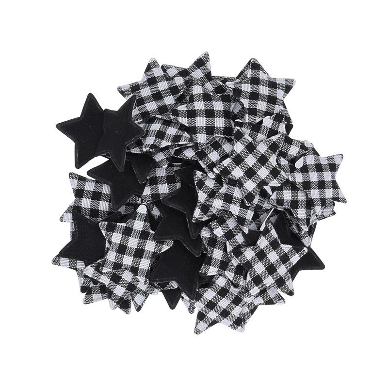 Рождественские аксессуары Милая форма звезды Украшение для рождественской елки Швейные принадлежности Рождественские украшения 50 шт./набор чёрный/белый
Рождественские аксессуары Милая форма звезды Украшение для рождественской елки Швейные принадлежности Рождественские украшения 50 шт./набор чёрный/белый